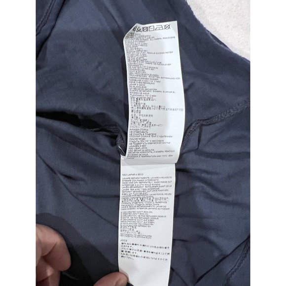 DSQUARED2 Men's Blue/Black Logo T-Shirt Size S S74GD2852S21600524 NWT Muscle Fit - Picture 13 of 16